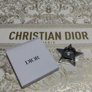 Dior Pop Socket Phone Ring  Finger Holder Novelty Star Motif